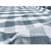 Gingham Linen Checked Fabric Check Material Buffalo Plaid - Dressmaking,