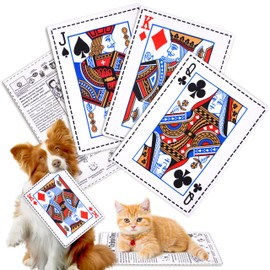 FZkuozougedd Lustiges Hundespielzeug mit Quietschelementen – 4 Stück, raschelndes Zeitungsschürhaken, Hundespielzeug, knarrt, interaktives Zahnen, Haustier-Kauen, Oxford-Stoff, waschbar, bissfest