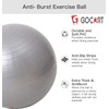GOCART WITH G LOGO Anti Burst Yoga Ball & Gym