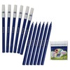 DIGNO SketchStic Felt Tip Pens, BLUE, Pack of 12, Fibre