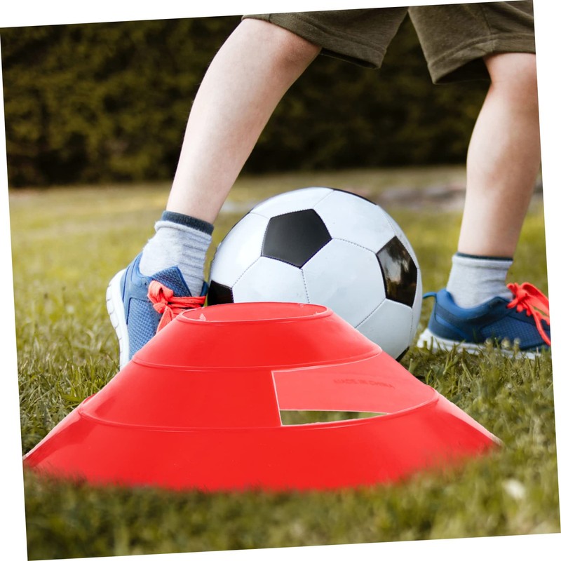 CIYODO Football Match Cones 25pcs Plastic Soccer Training Cones Obstacle