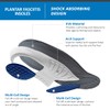 Tuli's Plantar Fasciitis Insole - Full Length Orthotic Shoe Insole