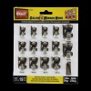 HangZ Gallery Picture Hangers Holds 10lb-50lb 14 Hooks per pack