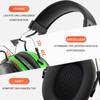 PROTEAR Ear Defenders with Radio DAB/DAB+/FM/Bluetooth 5.3, Noise Cancelling Wireless