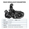 Tourney RD-TY300 Rear Derailleur, 6/7 Speed Direct Mount, Video Guides