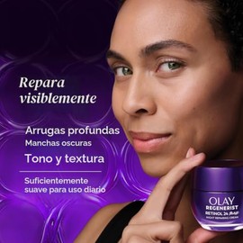 Olay Crema de noche de retinol para mujer, MAX, antienvejecimiento, sin fragancia, no grasa, antiarrugas, líneas finas suaves, cuidado de la piel hidr