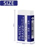 3 Pcs Soft Plastic Erasers White Pencil Eraser for School