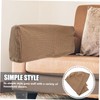 FUNOMOCYA 3sets Elastic Couch Armrest Cover Sofa Armrest Insert Light