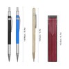 Carpenter Pencil Set 2 Scribers 36 Refills 4 All Metal