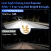KAHCOP D5S HID Headlight Bulbs 6000K 35W, Ultra Bright Cool