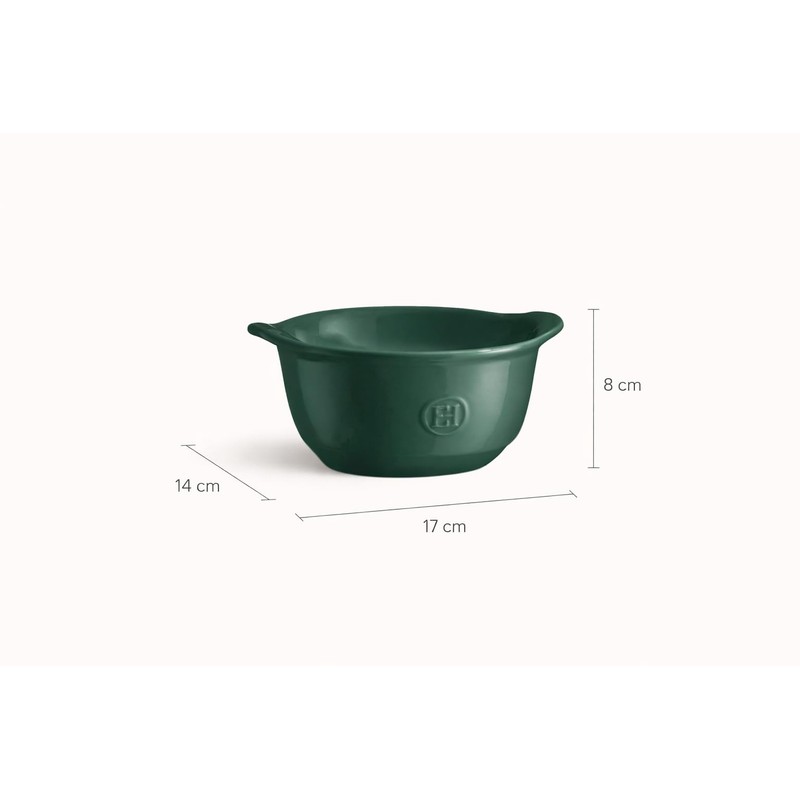 Emile Henry THE RIGHT DISH OVEN GRATIN BOWL - 6.5