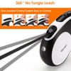WRSOMIT Retractable Dog Leash with Chew Proof Cable and LED