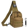 flintronic Tactical Shoulder Bag, Tactical Molle Sling Chest Pack, Laptop
