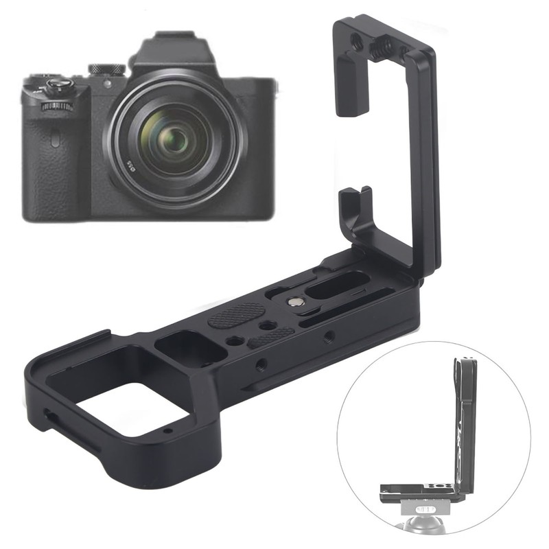 Quick Release L Bracket Plate Metal Vertical Bracket Grip for