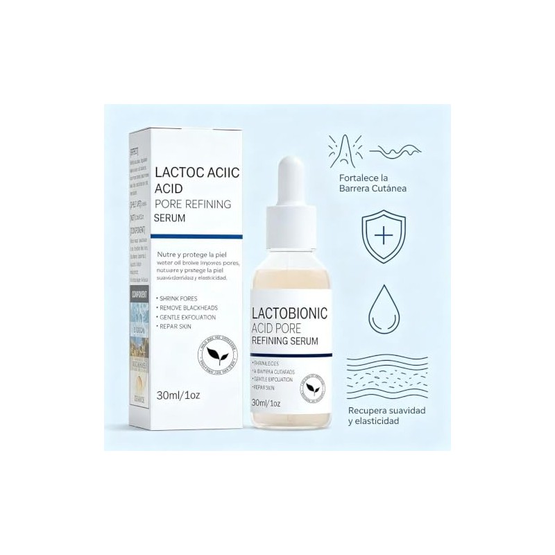 Bluemega Suero Minimizador de Poros- Reduce Los Poros