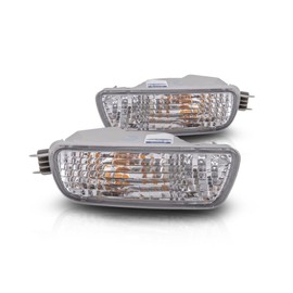 For 2001-2004 Toyota Tacoma Pair Driver and Passenger Side Turn Signal Light With Bulbs Included CAPA Certified TO2530140 TO2531140 | 81520-04080 81510-04080