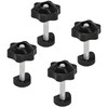 DDHOMIN 4 Sets of Walker Replacement Knobs,Roller Walker Knob Accessories