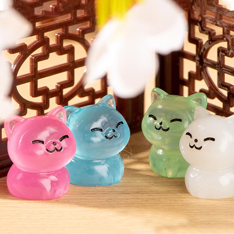 Cat Statue | Art Decorations | Desktop Ornament, Cute Cat