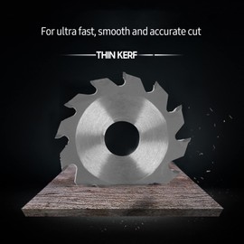 2.5-inch Diameter 63mm Alloy Saw Blades, 12 Tooth Circular Saw Blades, Woodworking Saw Blade, for Miter Saws, Table Saws (Multicolor)