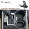 DSkoiph Cup Holder Insert Divider Center Console Cup Holder Compatible