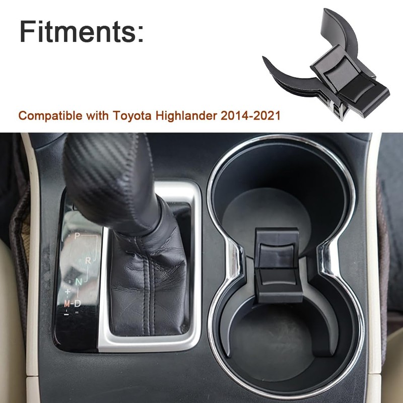 DSkoiph Cup Holder Insert Divider Center Console Cup Holder Compatible