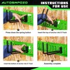 AUTOSwpozo 2-Pack E-Track Heavy Duty Shovel/Tool Hanger, E Track Hooks