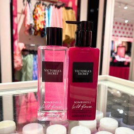 Victoria's Secret BOMBSHELL WILD FLOWER Fragrance Lotion & Fragrance Mist Set for Women
