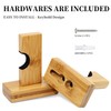 AK KYC Baseball Bat Display Case Holder Wall Mount Horizontal