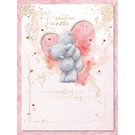 Me To You Bear Amazing Fiancée Valentine's Day Boxed Card