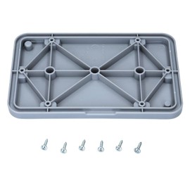 DEKAROX Housing Flap Maintenance Flap with 6 Screws for Bosch Siemens 646776 00646776 for Heat Exchangers in Tumble Dryers such as Avantixx EcoLogixx iQ300 iQ500 iQ700 iSensoric Extra Class