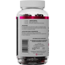 Vitaminas para Niños con Omega 3, 6 y 9 – 100 Gominolas Naturales | Multivitamínico Infantil con Ácidos Grasos Esenciales para Desarrollo Cerebral y Sistema Inmunológico | Sin Azúcar – Sabor Natural – Marca NUTRIOSO