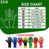 EFAH SPORTS Goalkeeper Gloves for Children and Adults with Padded