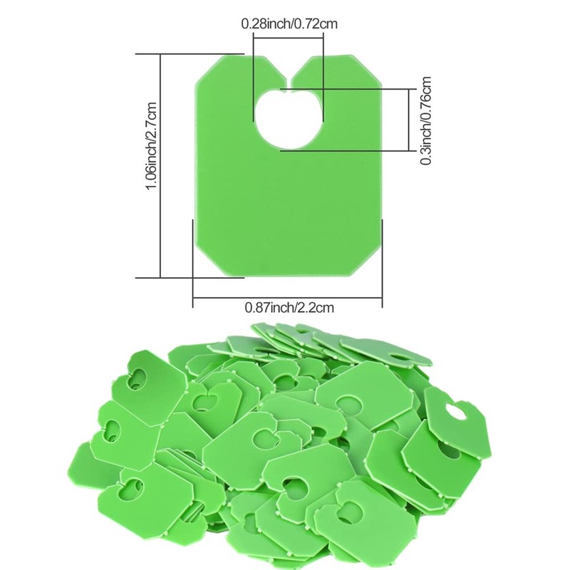 100 Pieces Reusable Plastic Bread Bag Clips Keep Your Food