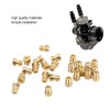 25 Piece Carburetor Nozzle Kit, Metal Main Nozzle Suitable for