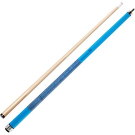 Viper Colours 58" 2-Piece Billiard/Pool Cue, Barbados Blue, 20 Ounce