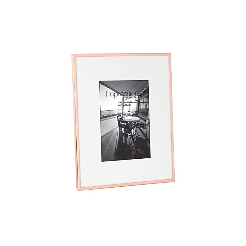 Juliana Unisex Impressions Copper Plated Photo Frame 4x6 - Rose