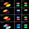 Infreecs 10 Stück UV Aktive Glow Forellen Spoon, 3.5g UV
