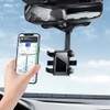Miniduino 360° Car Phone Holder Rotatable And Retractable Rearview Mirror
