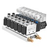 Heschen Electrical Pneumatic 6 Solenoid Valve, 4V210-08, AC220V Coil, PT1/4''