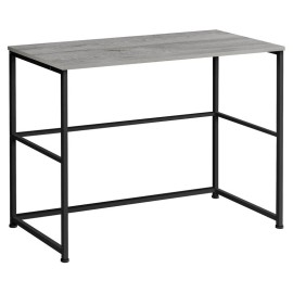 Monarch Computer Desk Home Office Laptop Storage Drawers 40"L Work Metal Grey