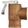 Watts 0342691 30 PSI Pressure Relief Valve, Bronze, 3/4" 335