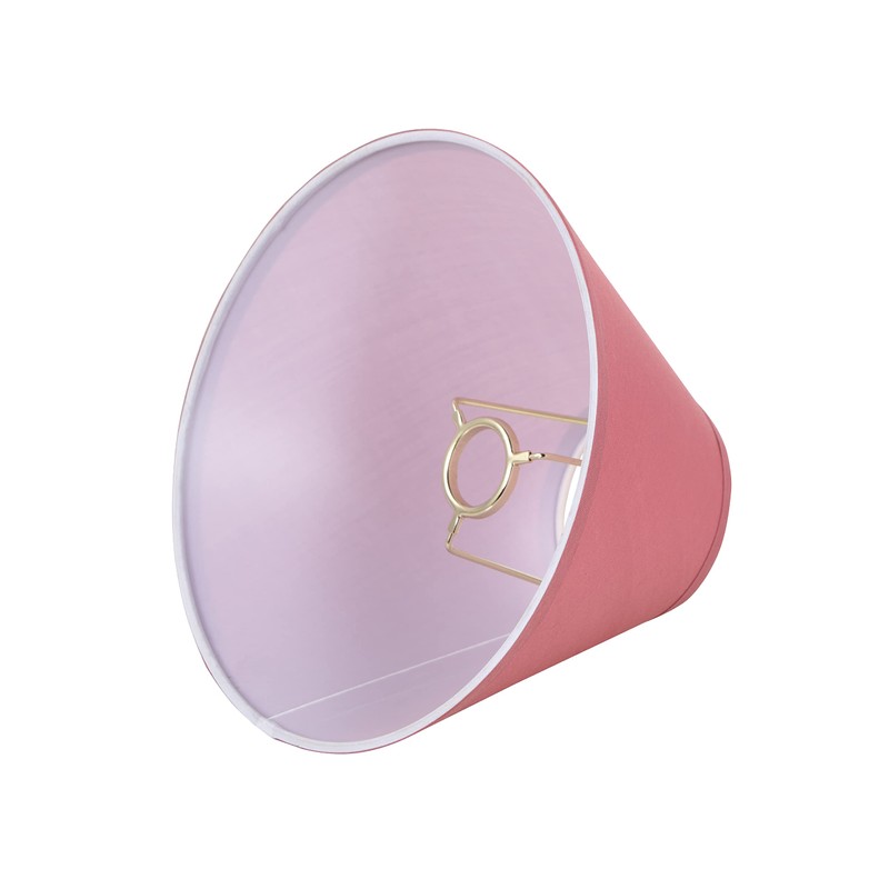Aspen Creative 56009, Empire Uno Lamp Shade, Mulberry, 4" Top