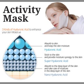 Avajar Perfect V Lifting Premium - Máscara de acitividad (5 unidades)