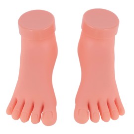 OHPHCALL Foot Nail Practice Model Manicure and Mold Nail Art Training Tool Real Touch Lightweight for Lady Girl