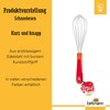 Birkmann, Colour Kitchen, Whisk Made of High-Quality Stainless Steel with