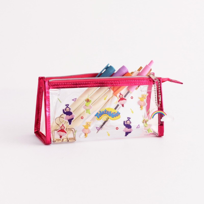 Teletubbies TLL-031 Pen Pouch with Charm, Pink