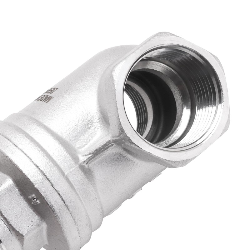 DERPIPE Heavy Duty Gate Valve - 3/4" NPT Stainless Steel
