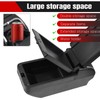 Htostar Racing Consoles Armrest Compatible with Mitsubishi Mirage Attrage 2014-2024