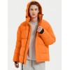 Orolay Men's Puffer Down Jacket with Detachable Hood Versatile Quilted