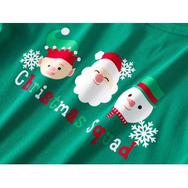 Tebbis Christmas Pajamas Girls Toddler & Big Kid Matching PJS Set Size 8